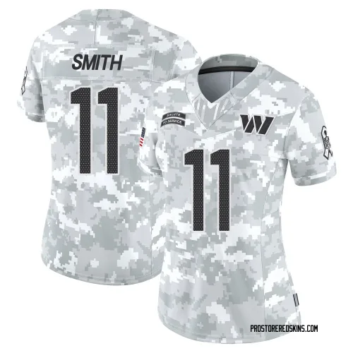 Washington Commanders Women's Limited Arctic Camo 2024 Salute to Service Jersey (11 Alex Smith)