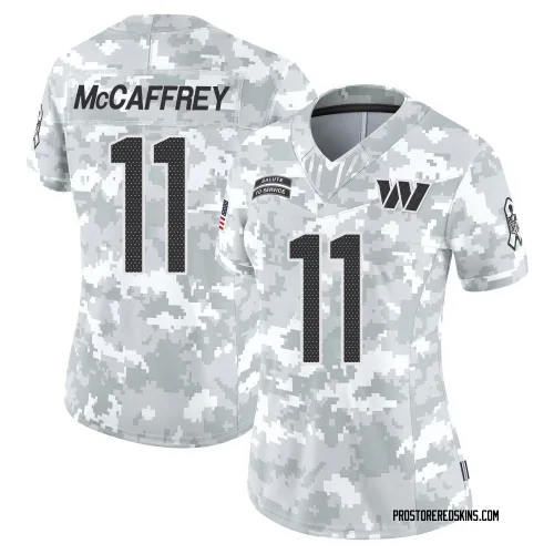 Washington Commanders Women's Limited Arctic Camo 2024 Salute to Service Jersey (11 Luke McCaffrey)