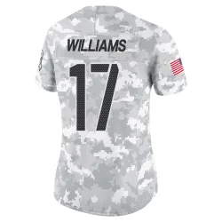 Washington Commanders Women's Limited Arctic Camo 2024 Salute to Service Jersey (17 Doug Williams)