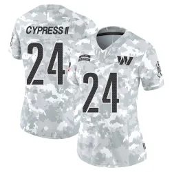 Washington Commanders Women's Limited Arctic Camo 2024 Salute to Service Jersey (24 Fentrell Cypress II)