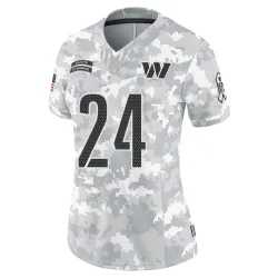 Washington Commanders Women's Limited Arctic Camo 2024 Salute to Service Jersey (24 Michael Davis)