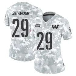 Washington Commanders Women's Limited Arctic Camo 2024 Salute to Service Jersey (29 Kevon Seymour)