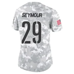 Washington Commanders Women's Limited Arctic Camo 2024 Salute to Service Jersey (29 Kevon Seymour)