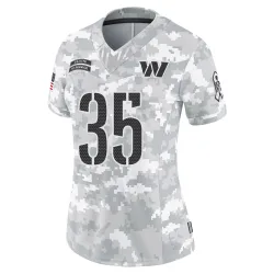 Washington Commanders Women's Limited Arctic Camo 2024 Salute to Service Jersey (35 Percy Butler)