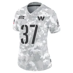 Washington Commanders Women's Limited Arctic Camo 2024 Salute to Service Jersey (37 Bobby Price)