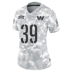 Washington Commanders Women's Limited Arctic Camo 2024 Salute to Service Jersey (39 Jeremy Reaves)