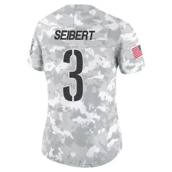 Washington Commanders Women's Limited Arctic Camo 2024 Salute to Service Jersey (3 Austin Seibert)