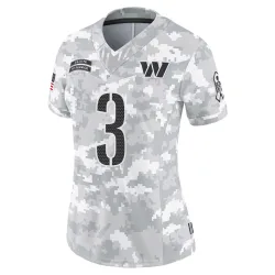Washington Commanders Women's Limited Arctic Camo 2024 Salute to Service Jersey (3 Will Harris)