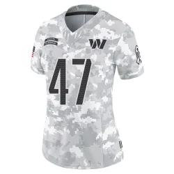 Washington Commanders Women's Limited Arctic Camo 2024 Salute to Service Jersey (47 Robert McDaniel)