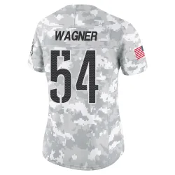 Washington Commanders Women's Limited Arctic Camo 2024 Salute to Service Jersey (54 Bobby Wagner)