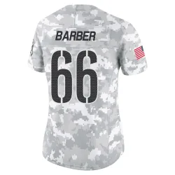 Washington Commanders Women's Limited Arctic Camo 2024 Salute to Service Jersey (66 Ricky Barber)