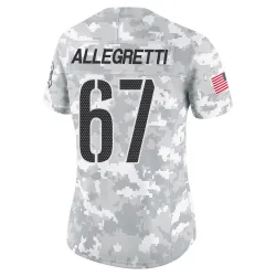 Washington Commanders Women's Limited Arctic Camo 2024 Salute to Service Jersey (67 Nick Allegretti)