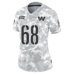 Washington Commanders Women's Limited Arctic Camo 2024 Salute to Service Jersey (68 Russ Grimm)