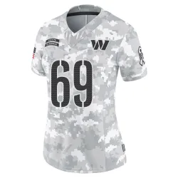 Washington Commanders Women's Limited Arctic Camo 2024 Salute to Service Jersey (69 Tyler Ott)