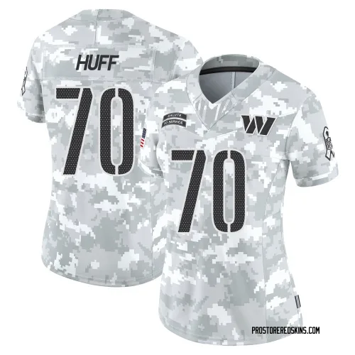 Washington Commanders Women's Limited Arctic Camo 2024 Salute to Service Jersey (70 Sam Huff)