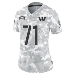 Washington Commanders Women's Limited Arctic Camo 2024 Salute to Service Jersey (71 Andrew Wylie)