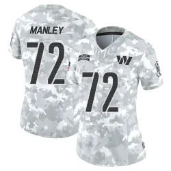 Washington Commanders Women's Limited Arctic Camo 2024 Salute to Service Jersey (72 Dexter Manley)