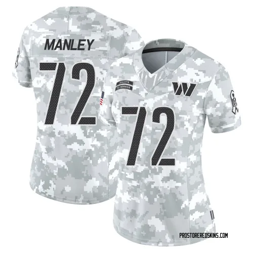 Washington Commanders Women's Limited Arctic Camo 2024 Salute to Service Jersey (72 Dexter Manley)