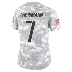Washington Commanders Women's Limited Arctic Camo 2024 Salute to Service Jersey (7 Joe Theismann)