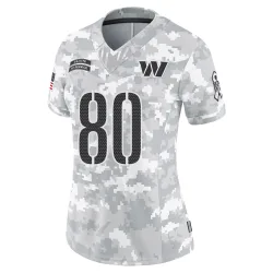 Washington Commanders Women's Limited Arctic Camo 2024 Salute to Service Jersey (80 Jamison Crowder)