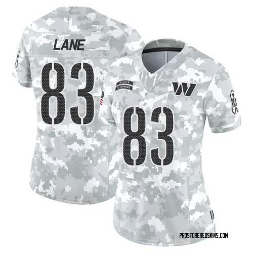 Washington Commanders Women's Limited Arctic Camo 2024 Salute to Service Jersey (83 Jaylin Lane)