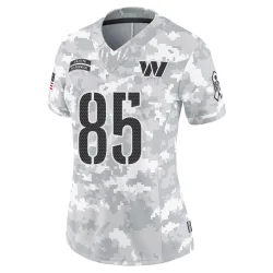 Washington Commanders Women's Limited Arctic Camo 2024 Salute to Service Jersey (85 Vernon Davis)