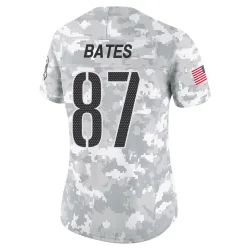 Washington Commanders Women's Limited Arctic Camo 2024 Salute to Service Jersey (87 John Bates)