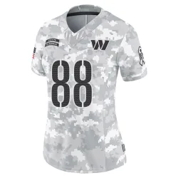 Washington Commanders Women's Limited Arctic Camo 2024 Salute to Service Jersey (88 Cole Turner)