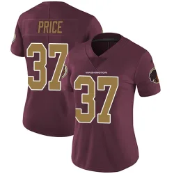 Washington Commanders Women's Limited Burgundy Alternate Vapor Untouchable Jersey (37 Bobby Price)