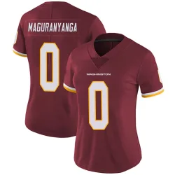 Washington Commanders Women's Limited Burgundy Team Color Vapor Untouchable Jersey (0 T.J. Maguranyanga)