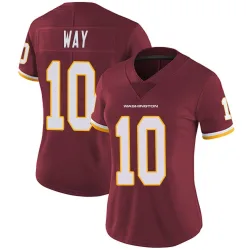 Washington Commanders Women's Limited Burgundy Team Color Vapor Untouchable Jersey (10 Tress Way)