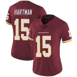 Washington Commanders Women's Limited Burgundy Team Color Vapor Untouchable Jersey (15 Sam Hartman)