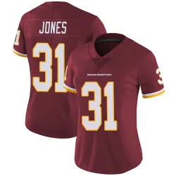 Washington Commanders Women's Limited Burgundy Team Color Vapor Untouchable Jersey (31 Jonathan Jones)