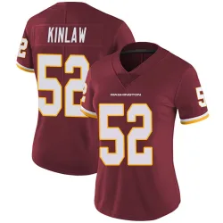 Washington Commanders Women's Limited Burgundy Team Color Vapor Untouchable Jersey (52 Javon Kinlaw)