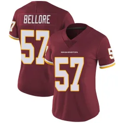 Washington Commanders Women's Limited Burgundy Team Color Vapor Untouchable Jersey (57 Nick Bellore)