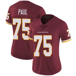 Washington Commanders Women's Limited Burgundy Team Color Vapor Untouchable Jersey (75 Chris Paul)