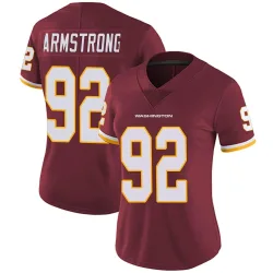 Washington Commanders Women's Limited Burgundy Team Color Vapor Untouchable Jersey (92 Dorance Armstrong)
