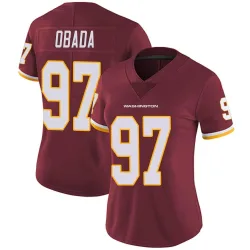 Washington Commanders Women's Limited Burgundy Team Color Vapor Untouchable Jersey (97 Efe Obada)