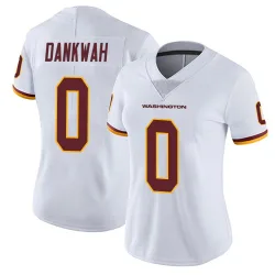 Washington Commanders Women's Limited White Vapor Untouchable Jersey (0 Anim Dankwah)