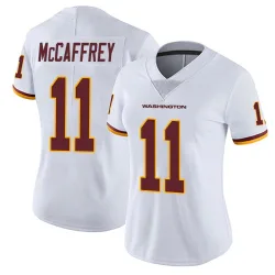 Washington Commanders Women's Limited White Vapor Untouchable Jersey (11 Luke McCaffrey)