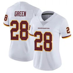 Washington Commanders Women's Limited White Vapor Untouchable Jersey (28 Darrell Green)