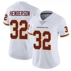 Washington Commanders Women's Limited White Vapor Untouchable Jersey (32 Xavier Henderson)