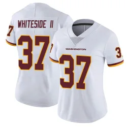 Washington Commanders Women's Limited White Vapor Untouchable Jersey (37 Nick Whiteside II)