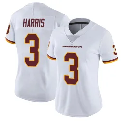 Washington Commanders Women's Limited White Vapor Untouchable Jersey (3 Will Harris)