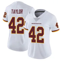 Washington Commanders Women's Limited White Vapor Untouchable Jersey (42 Charley Taylor)