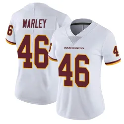 Washington Commanders Women's Limited White Vapor Untouchable Jersey (46 Nico Marley)