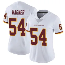 Washington Commanders Women's Limited White Vapor Untouchable Jersey (54 Bobby Wagner)