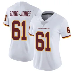 Washington Commanders Women's Limited White Vapor Untouchable Jersey (61 Julian Good-Jones)