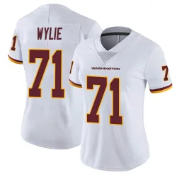 Washington Commanders Women's Limited White Vapor Untouchable Jersey (71 Andrew Wylie)