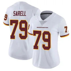 Washington Commanders Women's Limited White Vapor Untouchable Jersey (79 Foster Sarell)